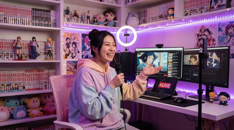 寸止挑战视频直播：动漫解说